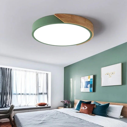 LED Modern Iron Acryl Colorized Round 5cm Super Thin LED Lamp.LED Light.Ceiling Lights.LED Ceiling Light.Ceiling Lamp For Foyer