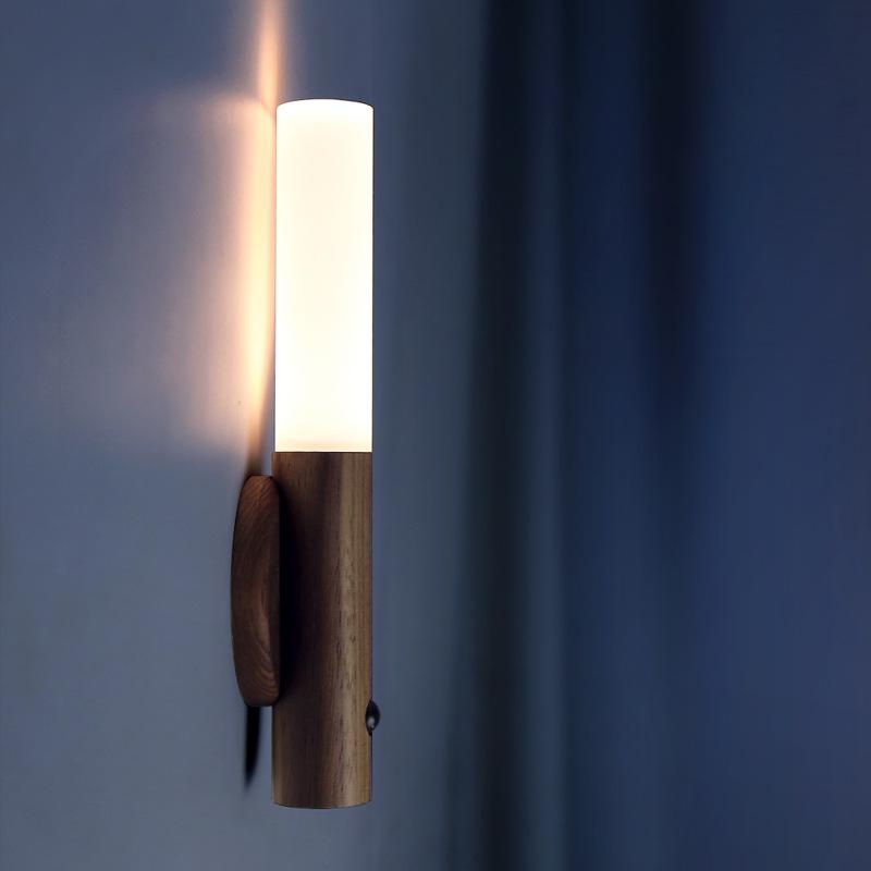 Intelligent Human Body Induction Small Night Light LED Household Charging Corridor Induction Light