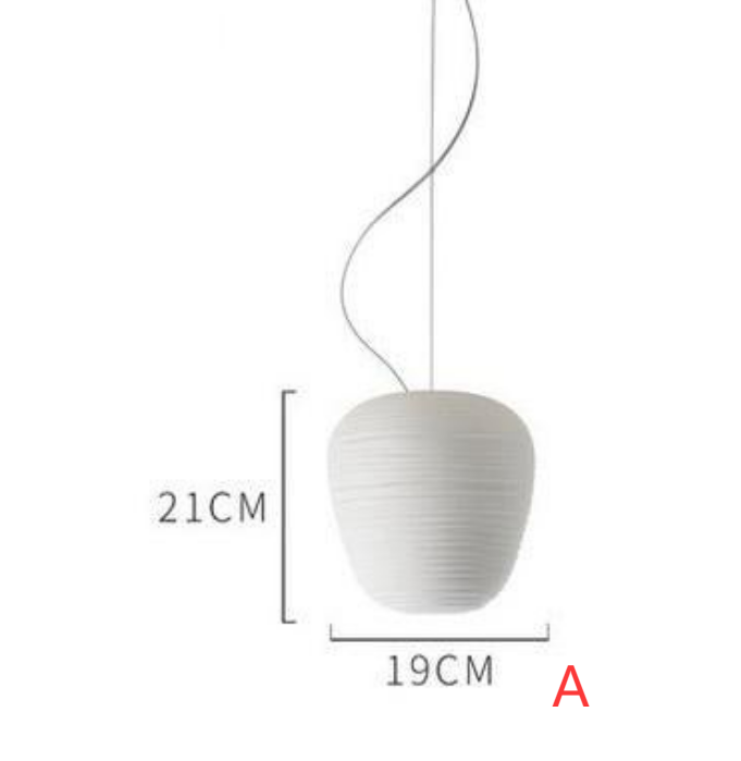 Nordic Simlpe Milky White Pendant Lights E27 Glass Single Head Lamp For Living Room Dining Bedroom Bedside Restaurant Cafe Bar