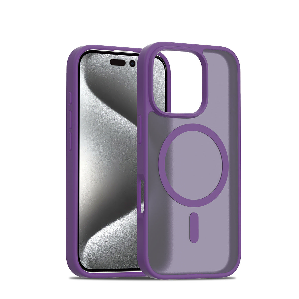 Translucent Matte Phone Case For iPhone 17 Pro Max Air 16E 15 Plus 16 Pro For Magsafe Wireless Charging Protector Cover