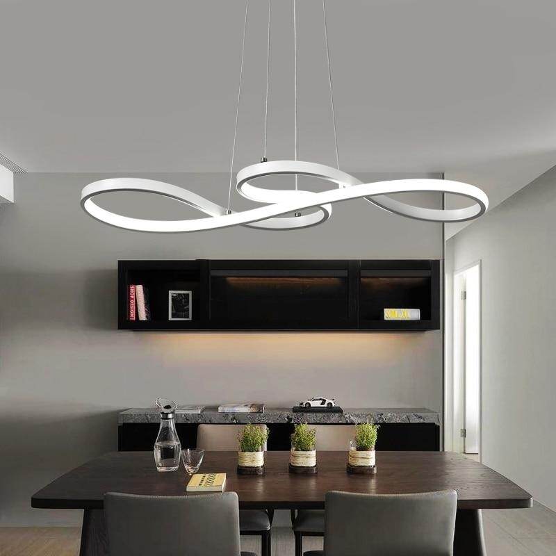 Minimalism DIY Hanging Modern Led Pendant Lights For Dining Room Bar Suspension Luminaire Suspendu Pendant Lamp Lighting Fixture