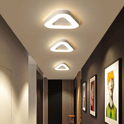 New Design LED Ceiling Light Corridor Art Gallery Decoration Front Balcony Lamp Porch White Black Lamparas De Techo Plafondlamp