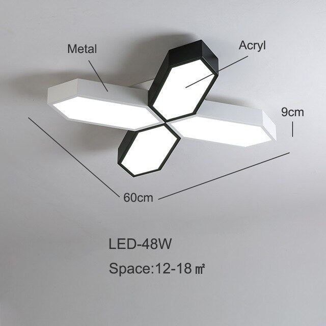 Multicolor LED Ceiling Lights In Windmill Shape For Living Room Ceiling Lamps Kids Bedroom Boys Room Ceiling Lamp Rooms Light Le