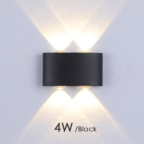 Modern Led Wall Lamp  Indoor Stair Light Fixture Bedside Loft Living Room Up Down  Home Hallway Lampada 2W 4W 6W Wall Sconces