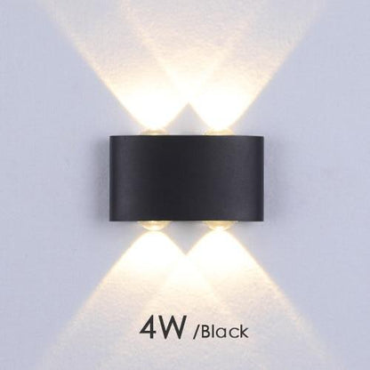 Modern Led Wall Lamp  Indoor Stair Light Fixture Bedside Loft Living Room Up Down  Home Hallway Lampada 2W 4W 6W Wall Sconces