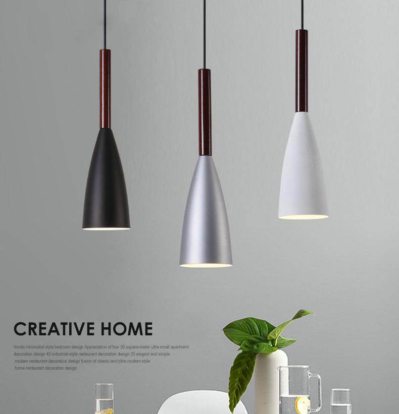 Modern Pendant Light Nordic Lamp Loft Hanglamp Living Room Kitchen Hanging Light Fixture Dining Room Pendant Lighting