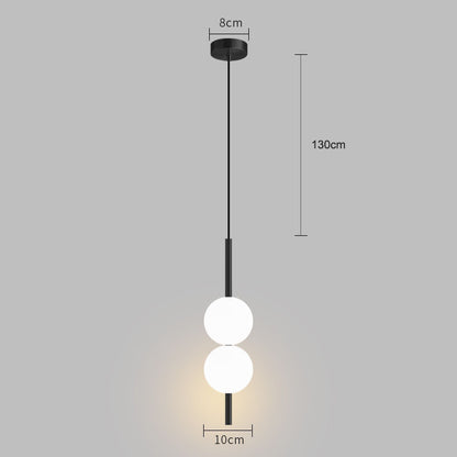 Bedside Pendant Lights for Bedroom Nordic Pendant Lamp for Kitchen Island Restaurant Dinning Room LED Lighting