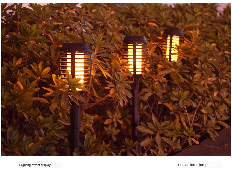 LED Solar lawn Lights Outdoor IP67 Lamp for Courtyard Garden Balcony Waterproof Led Solar Garden Light lawn night light