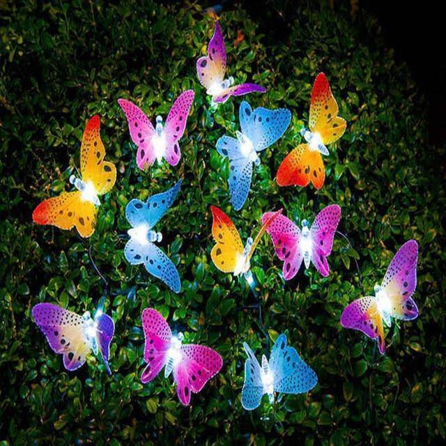 50 LEDS Peach Blossom Flower Solar Lamp 9.5M Power LED String Fairy Lights Solar Garlands Garden Christmas Decor For Outdoor