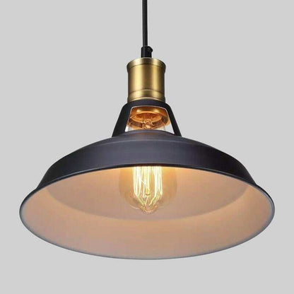 Industrial Vintage Pendant Lights Loft RH Antique Black/White Pendant Lamps For Restaurant/Bar/Coffee Room/Dinning Room Lighting