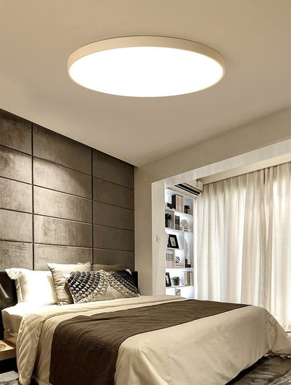 ltra-thin LED Ceiling Lamp Living Room Lighting Remote Control Simple Modern Bedroom Lamp Restaurant Home Balcony Lighting