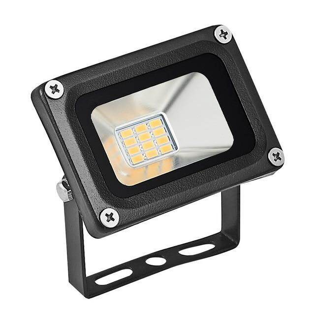 2PCS NEW 10W  LED Floodlights Spotlight Led Search Light Outdoor Lamp 12 Volt Coldwhite Floodlight for Garden Street Square