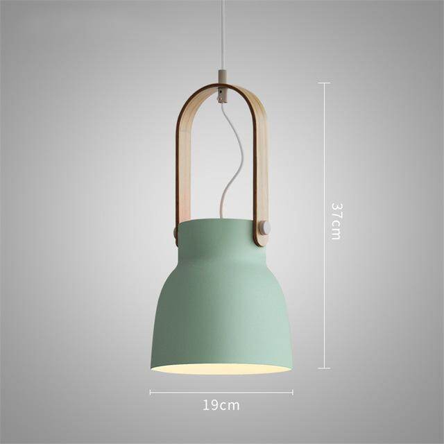 Nordic Loft LED Iron Pendant Lights Restaurant Room Bedroom Simple Hanging Lamp Home Indoor Kitchen art de pendant lamp Lighting