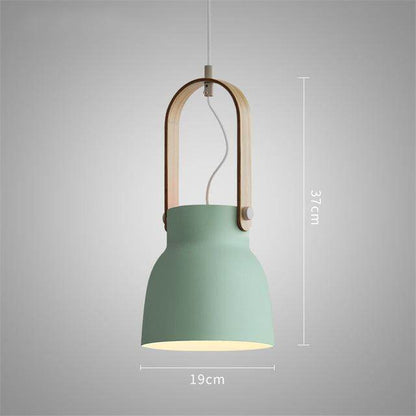 Nordic Loft LED Iron Pendant Lights Restaurant Room Bedroom Simple Hanging Lamp Home Indoor Kitchen art de pendant lamp Lighting