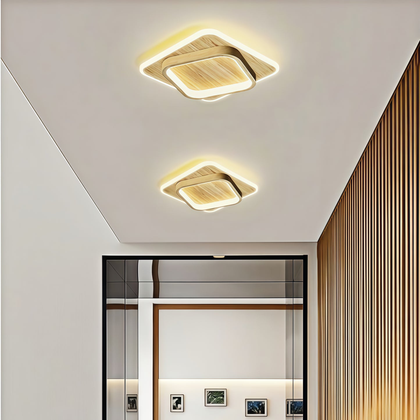 Modern Minimalist LED Ceiling Light Creative Decor Lighting Fixture Staircase Aisle Luxury Ceiling Lamp