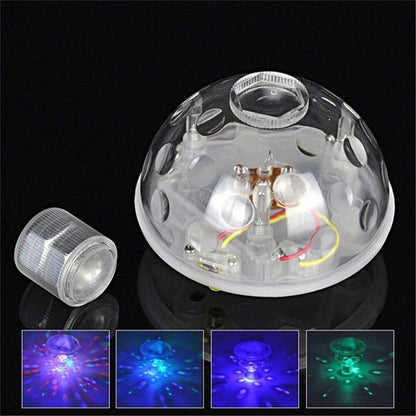 Underwater LED Disco Light Pool light Floating Glow Show Swimming Pool Hot Tub Spa Lamp lumiere disco piscine