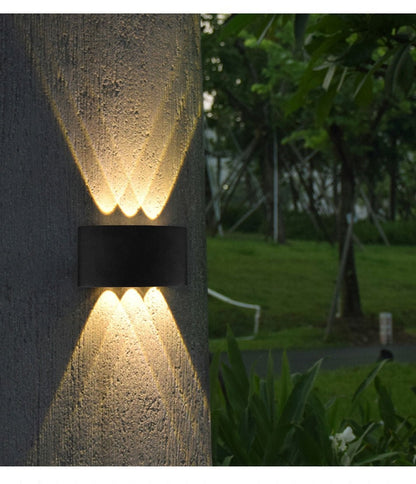 Modern Led Wall Lamp  Indoor Stair Light Fixture Bedside Loft Living Room Up Down  Home Hallway Lampada 2W 4W 6W Wall Sconces