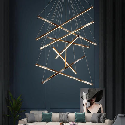 Simple Creative Personality Long LED Line Lamps