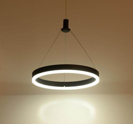 Modern Led Pendant Lamps For Dinning Room Acrylic Round Circle Hanging Lamp Led Dining Room Kitchen Pendant Light
