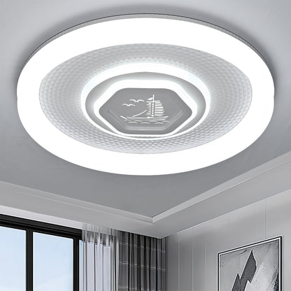 Ceiling Chandelier Modern Simple Led Ceiling Lamp Bedroom  Living Room Are WarmLighting