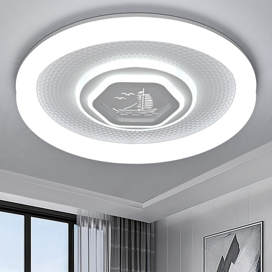 Ceiling Chandelier Modern Simple Led Ceiling Lamp Bedroom  Living Room Are WarmLighting