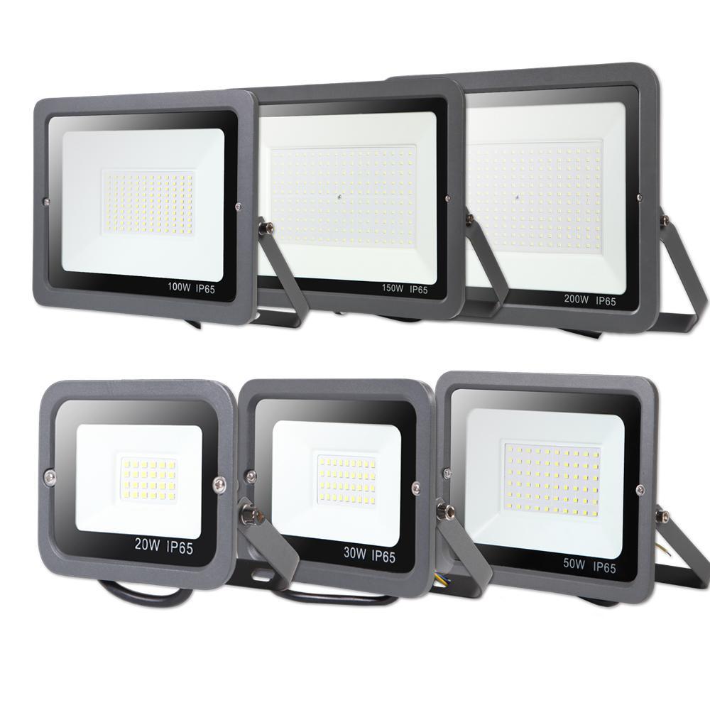 Led Floodlight PIR Motion Sensor Led Flood Light 10W 20W 30W 50W 100W 150W 200W 300W500W light outdoor waterproof IP66 Spotlight