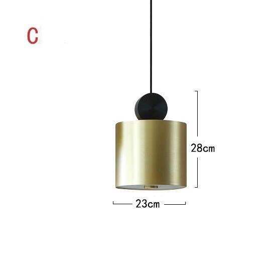 Simple Window Bedside Postmodern Style Ins Designer Restaurant Bar Creative Combination of Geometric Chandeliers