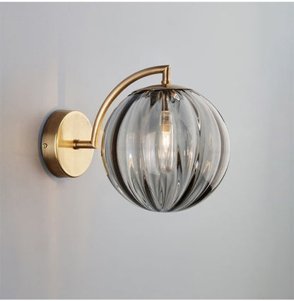 Modern Led Wall Lamp Nordic Glass Ball Wall Lamps For Living Room Bedroom Home Bedside Wall Light Bathroom Fixtures Mirror Light