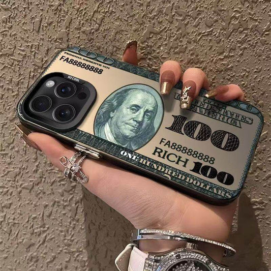 USD Dollar Popular Design PC Case for iPhone 17 15 16E 16 11 14 13 12 Pro Max XS X XR Plus 8 7 Shockproof Matte Hard Cover