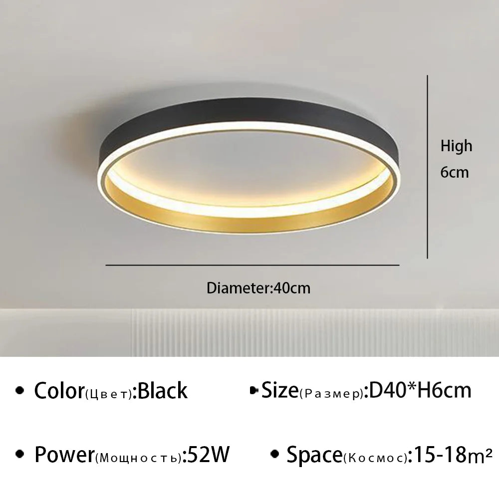 Modern LED Ceiling Light Chandelier For Bedroom Living Dining Room Indoor Home Decor Light Fixture