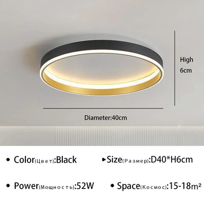 Modern LED Ceiling Light Chandelier For Bedroom Living Dining Room Indoor Home Decor Light Fixture