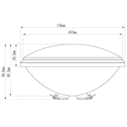 18W 36W 54W Projecteur LED Piscine Underwater Pool Lighting 12V PAR 56 RGB Spotlight Warm White Cool White
