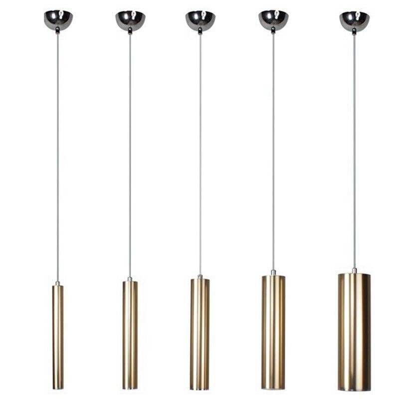 Pendant Lamp Down Lights Kitchen Island Dining Living Room Shop Decoration Cylinder Pipe Pendant Bar Counter Spot Light