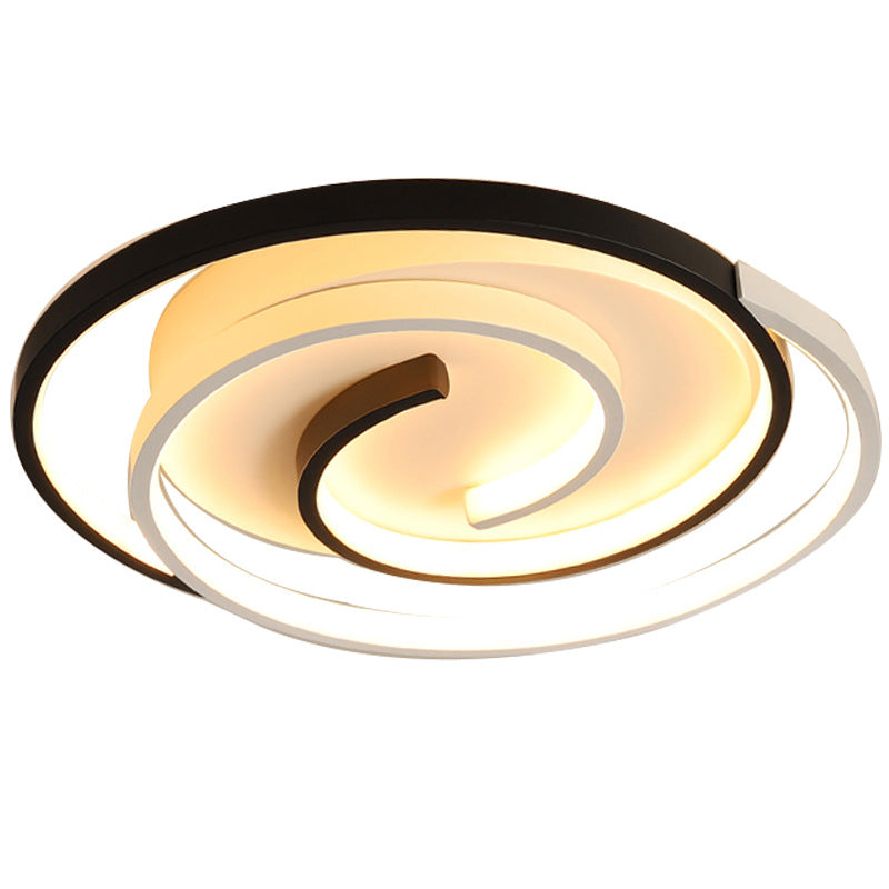 220V 230V Household LED Ceiling Lights Modern Living Room Bedroom Ceiling Light 40/50cm Simple Ceiling Lamp Low Floor Lighting