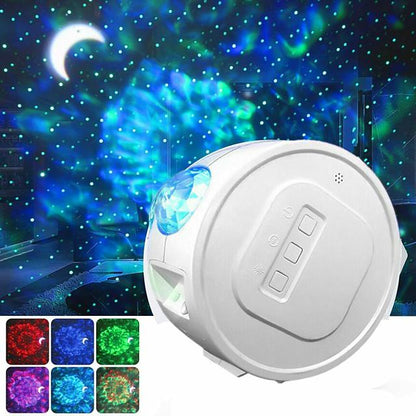 Star Sky Projector  LED Galaxy Night Light Moon Stars Nebula Ocean Lamp Galaxy Projector Rotation Light