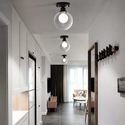 Modern Minimalist Glass Bulb Lamp Ceiling Lamp