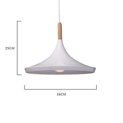 Modern lighting slope interior luxury restaurant retro bar ceiling bedroom ceiling wood aluminum LED pendant lamp
