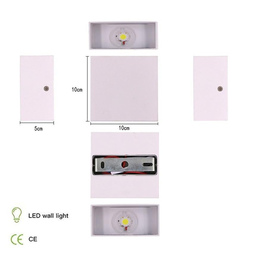 LED Indoor Lighting Wall Lamp Modern Home Lighting Decoration Sconce Aluminum Lamp For Bath Corridor NR-180