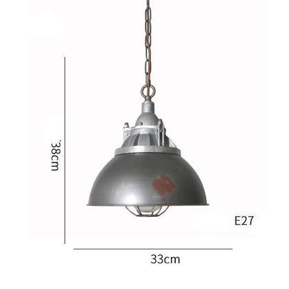 Retro loft creative American Rural aluminum nostalgic Chandelier