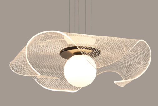 Restaurant Chandelier Simple Modern Creative Fashion Warm Small Bedroom Study Nordic Led Chandelier