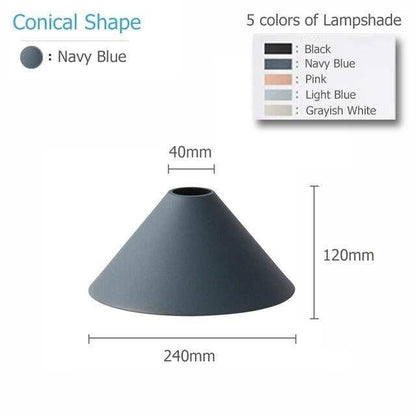 Nordic Loft Simple Pendant Lights E27 LED Modern Creative Hanging Lamp Design DIY For Bedroom Living Room Kitchen Restaurant