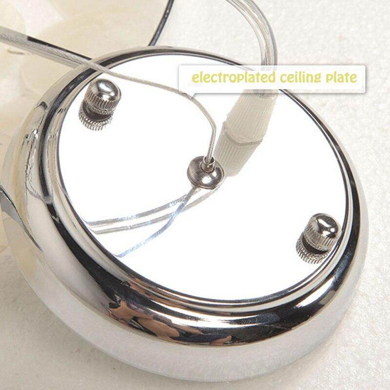 Modern Minimalist Natural Two-layer Shell Pendant Light Bedroom Corridor Wall Lamp LED E27 Indoor Lighting Decorative Lighting
