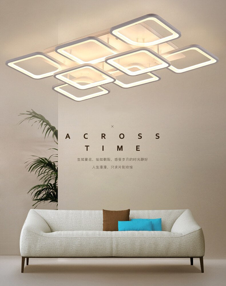 New LED Ceiling Lamp Home For Living Room Bedroom Dining Room Modern Led  Dec Ceiling Light Fixture
