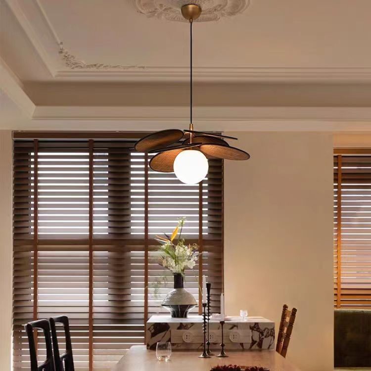 Restaurant Chandelier Wabi Sabi Style Dining Table Bar Lighting Bedroom Homestay Decoration Chandelier