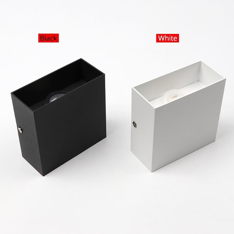 Indoor Wall Lamp 6W/10W LED Dimmable Wall Light Aisle Stair Decorate Lighting Fixture Bedroom Bedside Lamp Aluminium