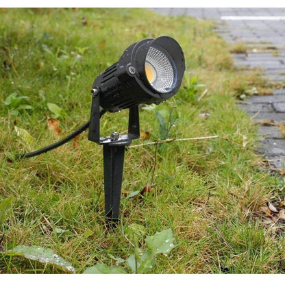 LED COB Garden lighting 3W 5W 10W Outdoor Spike Lawn Lamp Waterproof Lighting Led Light Garden Path Spotlights