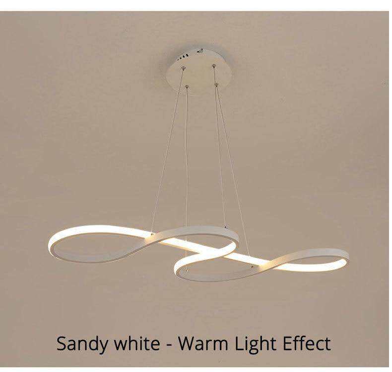 Modern New Creative LED Pendant Lights Kitchen Aluminum Silica Suspension Hanging Cord Lamp For Dinning Room Lamparas Colgantes