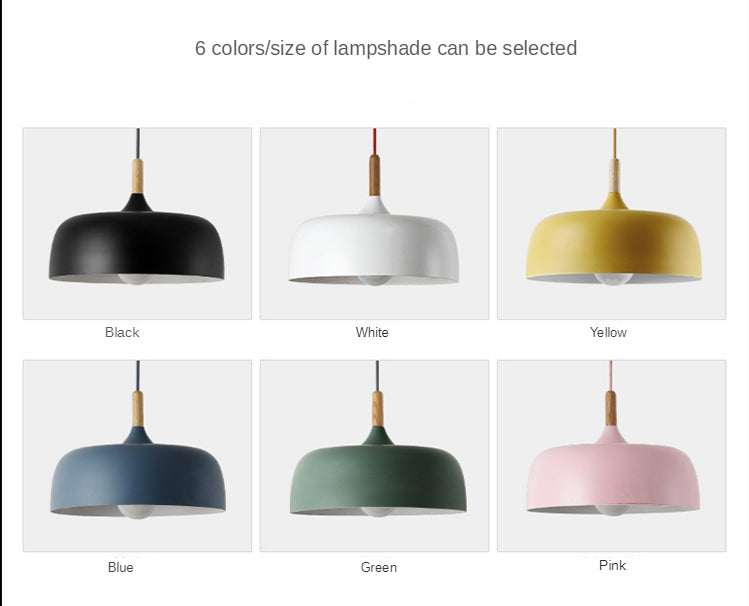 Nordic LED Modern Pendant Lights Living Room Home Decoration Iron Kitchen Dinning Room Hanging Lamps
