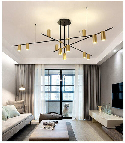 LED Chandeliers Hanging Branch Lamp Lighting Personality Creative Design For Living Room Cafe Bar Studio Restaurant