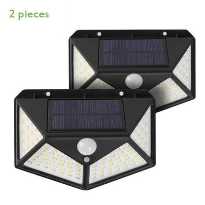 100 LED Solar Light Outdoor Solar Wall lamp PIR Motion Sensor Light Waterproof Garden Decoration 3 Mode Solar Light